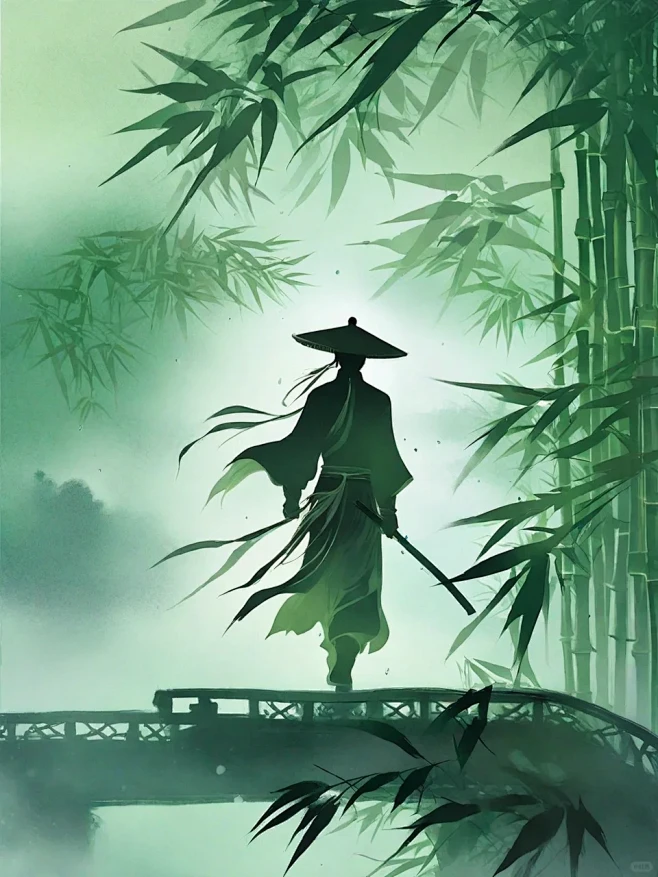 东方美学｜ 夜雨江湖·剑鸣竹影 含咒语 - 小红书-花瓣网