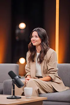 访谈类电台主持人形象