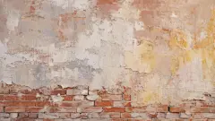 老旧破旧复古斑驳红砖墙面砖墙壁纸素材