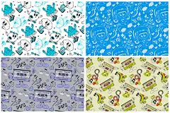 Retro Whimsical Patterns 系列

这个系列由 20 种手绘异想天开的无缝图案组成。这些美丽的图案可用于创建儿童相册、婴儿送礼会的可爱派对邀请函、剪贴簿、贺卡、T 恤上的印刷、海报、贴纸、盒子、送给亲人的可爱礼物、情绪板、商店的社交网络和促销活动、包装、封面、壁画室等等。