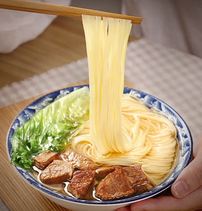 湾琴河 手工竹升面500g 非油炸细面港式早餐汤面炒面拌面捞面广东-淘宝网-花瓣网