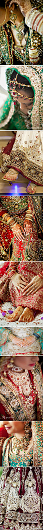 印度嫁衣细节图 - 味图