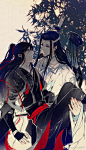 #魔道祖师# “你说不要背的。” ​​​​