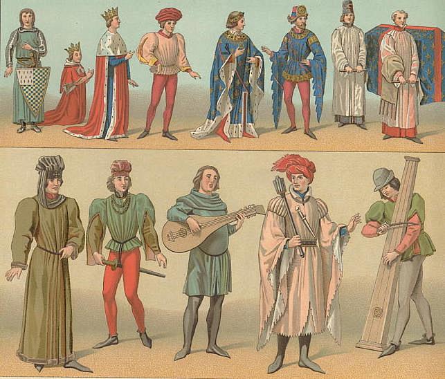 中世纪服饰图鉴