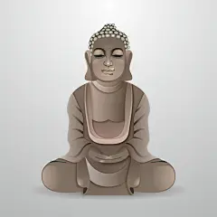 宗教佛像插画