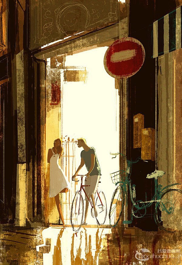 Pascal Campion温馨插画作品...