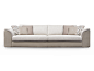 3 seater Nabuk sofa MASTER by Formitalia