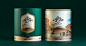 Mirage-Arabica-Coffee 高端奢华绿咖啡罐装产品包装设计案例参考分享欣赏