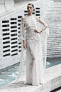 美国知名印度裔设计师奢华时尚婚纱礼服品牌 Naeem Khan（纳伊•姆汗）2019秋冬婚纱系列