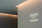 MTM Skincare by More Design Office, Chengdu – China »  Retail Design Blog : As guests climb the stair the ceiling folds over and the walls are lit by hidden uplights creating a warm and comforting environment. 