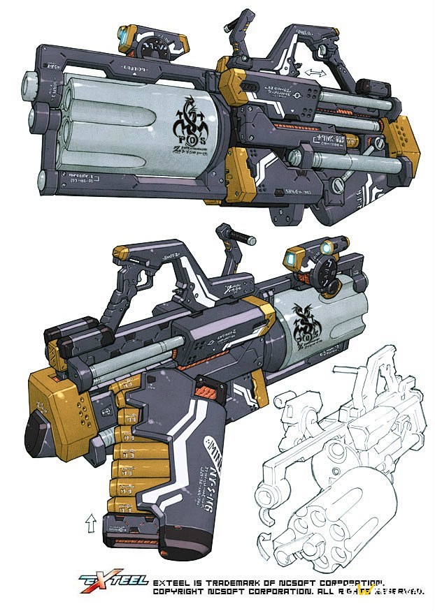 枪--多款武器设计