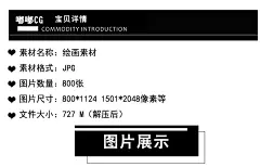 117 动漫美术素材 角色绘画光影练习 多角度光源临摹手绘插画设计-淘宝网