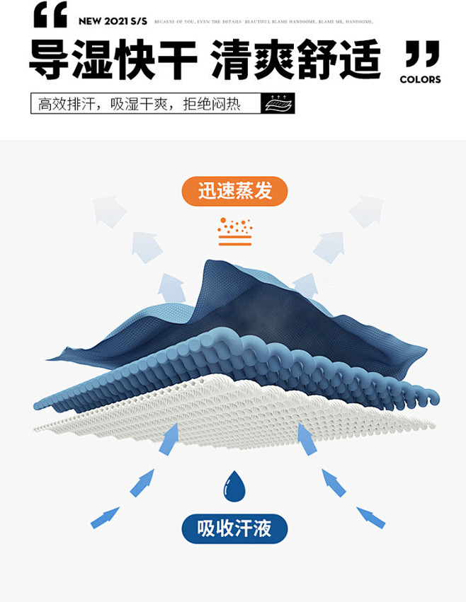 冰丝t恤男潮ins宽松小清新薄款冰感网眼...