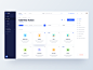 好友季后赛 :: #2 :: 新动作块卡清洁 ui 设计网页设计最小的 tranmautritam 仪表板工具产品产品设计仪表板 ui 网站设计用户界面清洁仪表板好友季后赛侧边栏网格网页布局