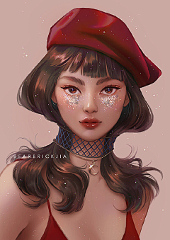 憧憬采集到插画-人物