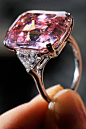 $46,000,000.00 The Graff Pink 24.78 carat Diamond ring ( too expensive but I can dream lol )