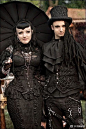 #Pin图搬运# gothic couple 哥特搭档合照搜集自pin ​​​​