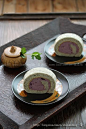 如何做紫薯蛋糕卷的做法（很有营养的粗粮蛋糕菜谱）