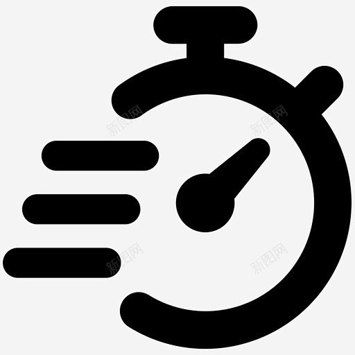 秒表快速速度图标 UI图标 设计图片 免费下载 页面网页 平面电商 创意素材