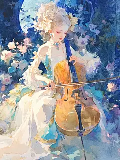 油画风素材分享| 拉提琴的少女 #壁纸  #每一帧都是壁纸  #每日壁纸  #素材分享  #素材  #高质素材  #创作  #创作灵感  #创作拍摄  #小红书创作学院  #艺术创作  #艺术创作  #灵感创作  #小红书创作  #油画创作  #绘画  #绘画日常  #绘画素材  #绘画学习  #绘画临摹  #绘画参考  #绘画练习  #ai绘画  #原创绘画  #我的绘画日常  #日常绘画  #插画  #插画分享  #插画壁纸  #原创插画  #治愈系插画  #人物插画  #每日插画  #我的插画  #