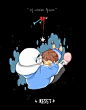 2016-03-11-817349.jpeg (463×590)#传说之下 Undertale# #Frisk# #Sans#