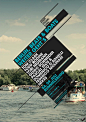 Stadt Strand Fluss 2011 by Paulo Melo, via Behance