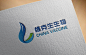 logo 生物科技 医药 内蒙古 分子 效果图 展示 标志 商标 蓝色