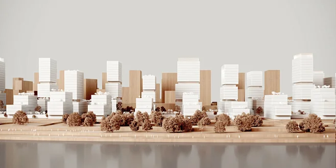 architecture City architecture design Landscape (4)-花瓣网