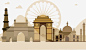 城市黄沙高清素材 卡通 印度 棕色 污染 雾霾城市 元素 免抠png 设计图片 免费下载 页面网页 平面电商 创意素材