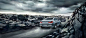 BMWM6双门轿跑车创意活动宣传海报设计