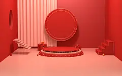 红色背景大尺寸1920x1200