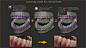 Teeth model - anatomical approach, Daniel Bauer : A teeth model with major dental shapes and structures. The Textures are fully procedural, except the veins. I had a lot of fun in Marmoset TB to match dentin and flesh. Here is a detailed breakdown on 80.l