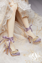 as天使工房,bjd鞋子,三分女紫色复古高跟公主鞋,SH320052-淘宝网