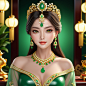 Gorgeous_girl_gorgeous_jewelry_luxurious_background_yellow_and_green_jade_style-3D_Model_seed-0ts-1696994724_idx-0