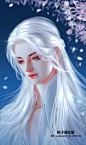 手绘头像_桃子酱绘画__插画师作品_涂鸦王国gracg.com