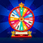 Fortune Wheel Realistic Vector Spinning Lucky Roulette - Miscellaneous Vectors