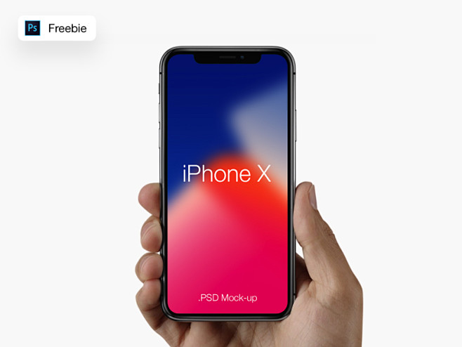 iPhoneX in Hand 手持 i...