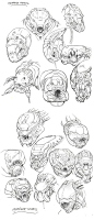 【2D  线稿】 【QUCK4精选作品集】 【21P】
