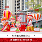 2025蛇年元旦新年春节卡通生肖蛇雕塑玻璃钢广场贺岁吉祥物大摆件-淘宝网