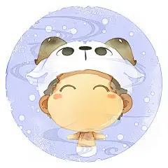 白羊座星座系列圆头像，据说白羊座都是热情正义的好孩纸。(*ˊᵕˋ*)੭ ੈ #头像# #水彩#
