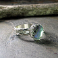 Abalone Shell and Sterling Silver Ring.@北坤人素材
