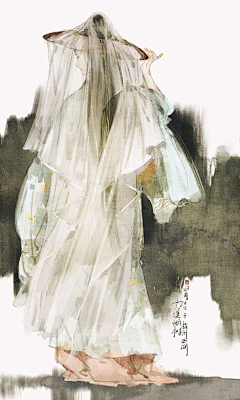尘世佛心2020采集到古风插画