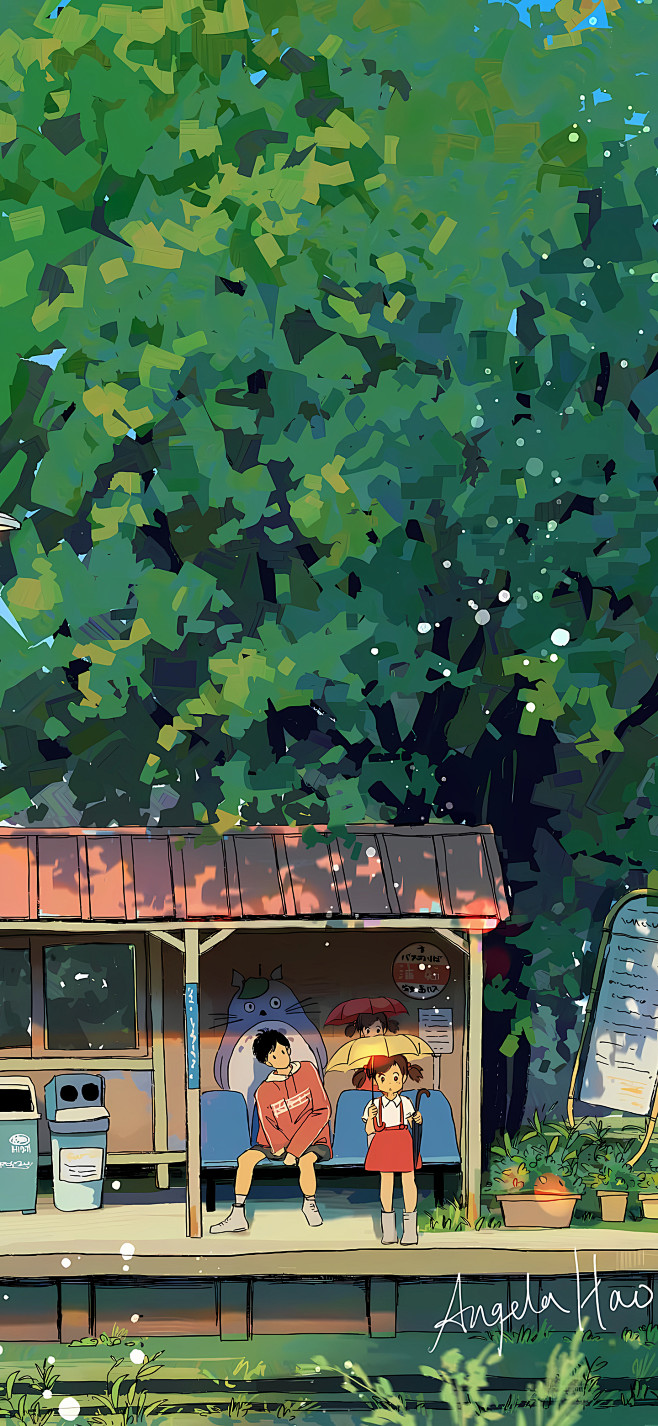 插画 手机壁纸