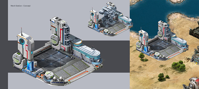 Isometric Mech Stati...