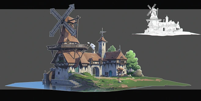 windmill-花瓣网