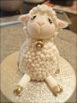 Gumpaste baby lamb | Flickr - Photo Sharing!