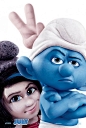 电影海报欣赏：蓝精灵2 The Smurfs 2 #采集大赛#