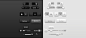 Light and Dark UI - 365psd