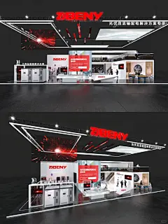EP上海国际电力展｜红色科技风｜吊点展台~ - 小红书