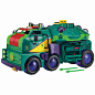 Amazon.com: Rise of the Teenage Mutant Ninja Turtles Turtle Tank: Toys &#;38 Games car